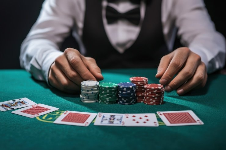 Lightning Baccarat live studio with dealer and multiple camera feeds
